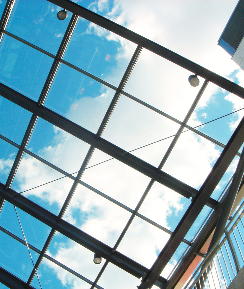 teto de vidro em Atibaia